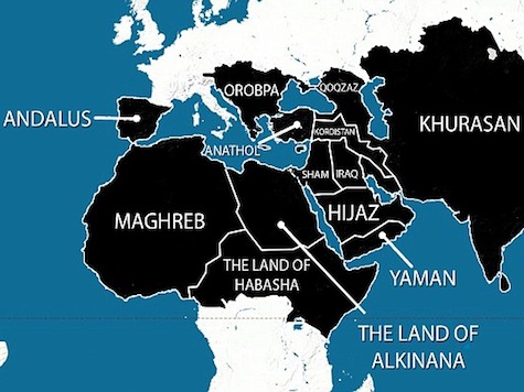 Isis releases map of 5-year plan to spread from Spain to China  -  The Structure of the Islamic State (ISIS)
