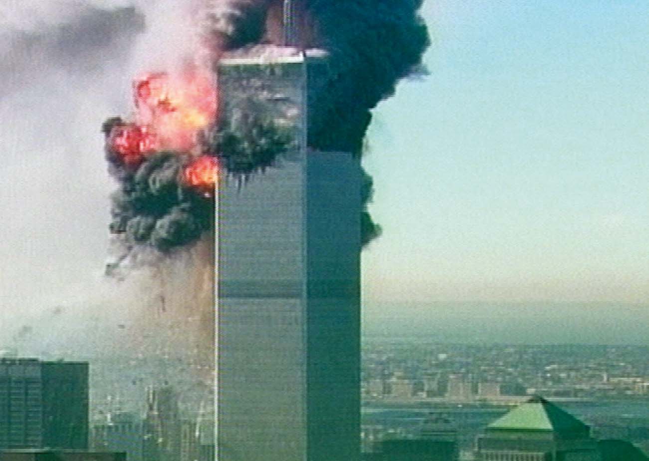 The World Trade Center in New York on Sept. 11, 2001.