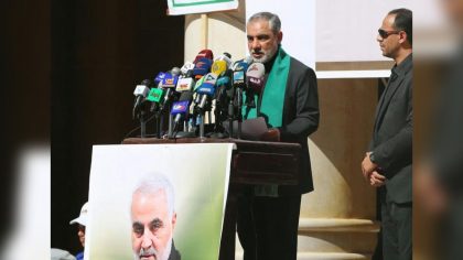 Hassan Irlu eulogizes his former colleague, Gen. Qassem Soleimani